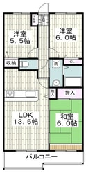 グリーンヒルソウブの物件間取画像